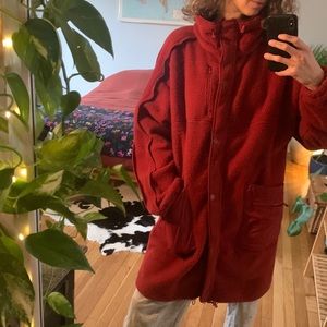 FREE PEOPLE Glacier Freeze Faux Sherling JACKET - like new